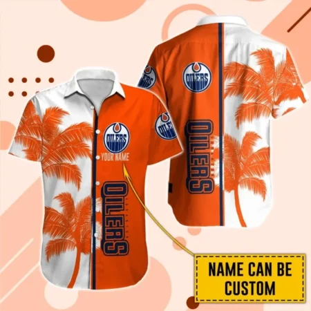 Edmonton Oilers  Tropical Style Mix Color National Hockey League Hawaiian Shirt All Over Prints QTHWQ310724A22