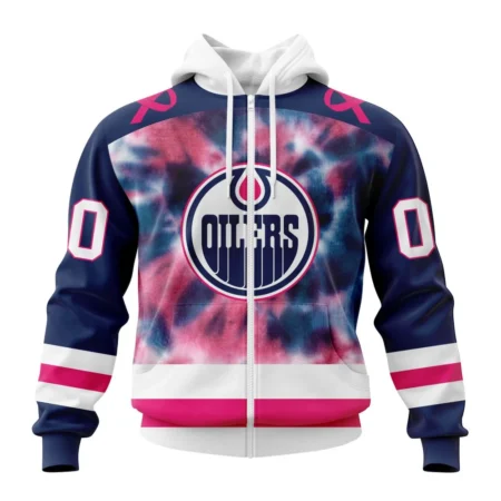 NHL Personalized Name And Number, Edmonton Oilers Special Pink October Fight Breast Cancer,QTNHL Personalized Name And Number,080524B100