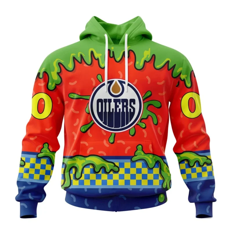 NHL Edmonton Oilers Special Nickelodeon Design,QTNHL080524A1186