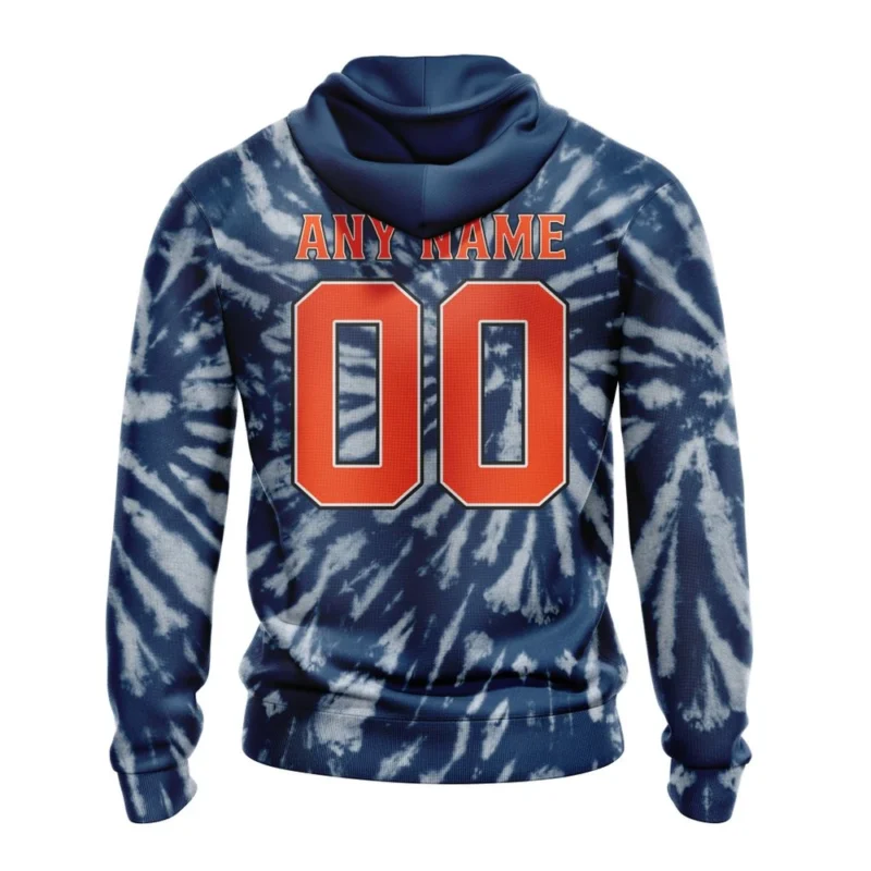 NHL Personalized Name And Number, Edmonton Oilers Special Retro Vintage Tie Dye,QTNHL Personalized Name And Number,080524B134