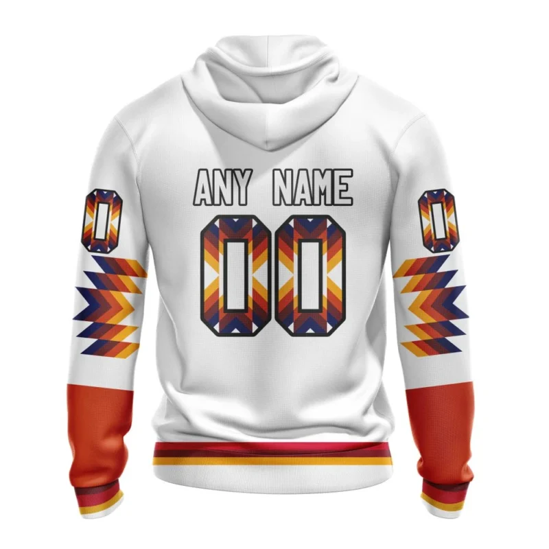 NHL Edmonton Oilers Special Design With Native Pattern,QTNHL080524A1584