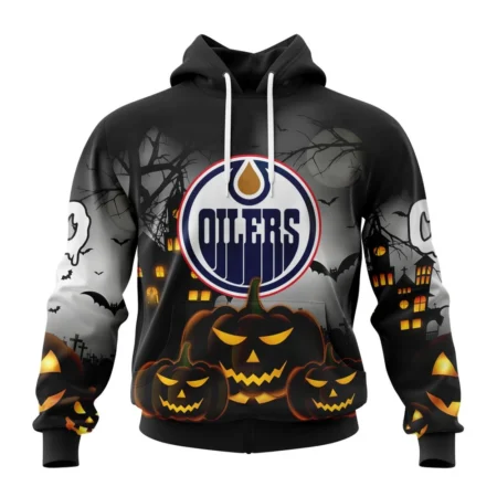 NHL Edmonton Oilers Special Design For Halloween,QTNHL080524A2001