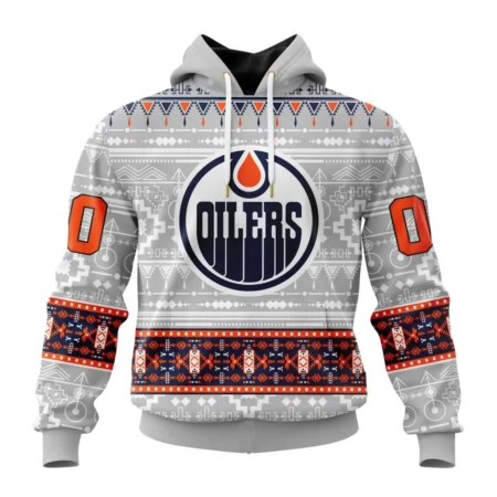 NHL Edmonton Oilers Special Native Design,QTNHL080524A2061