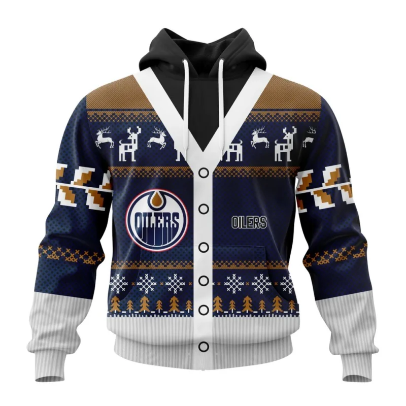 NHL Edmonton Oilers, Specialized Chrismas Season,QTNHL080524A2799