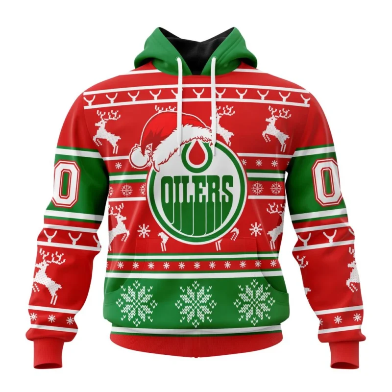 NHL Edmonton Oilers, Specialized Unisex Christmas Is Coming ,QTNHL080524A2964