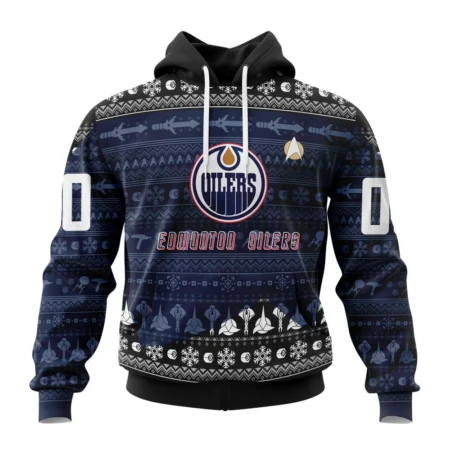 NHL Edmonton Oilers Special Star Trek Design,QTNHL080524A3017