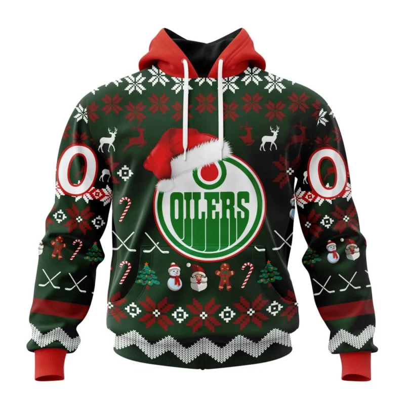 NHL Edmonton Oilers, Specialized Unisex Christmas Is Coming,QTNHL080524A322