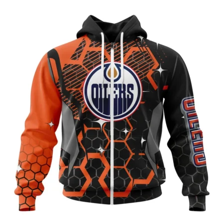 NHL Edmonton Oilers, Specialized Design With Motocross Syle ,QTNHL 080524B3391