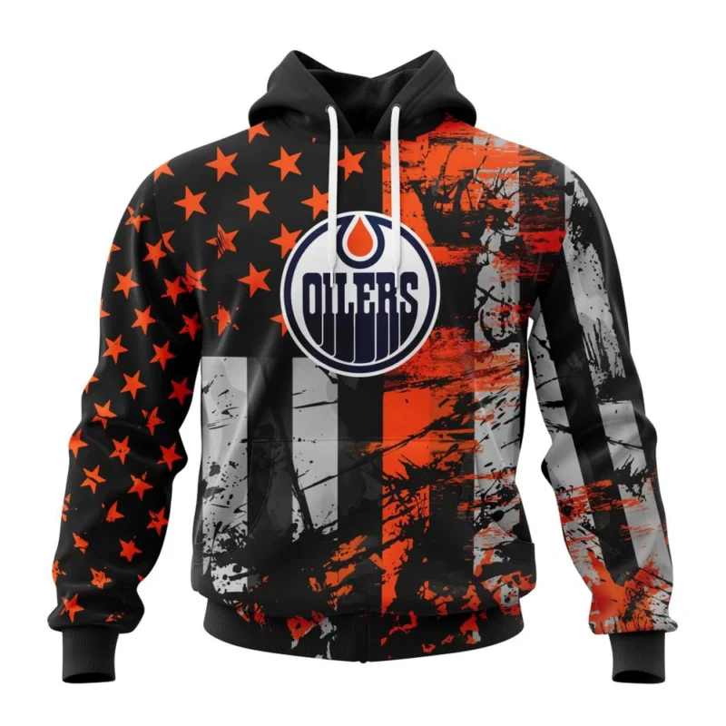 Edmonton Oilers Specialized Jersey For America,QTNHL080524A367