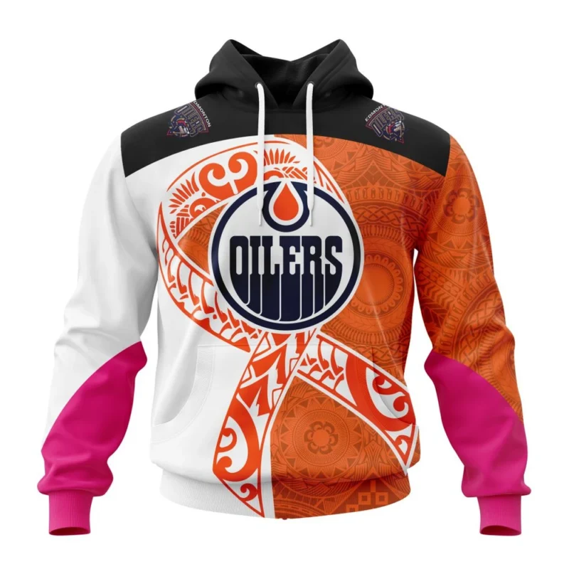 Edmonton Oilers, Specialized Samoa Fights Cancer Jersey,QTNHL080524A372