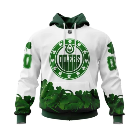 Edmonton Oilers, Happy St.Patrick Days Jersey ,QTNHL080524A3902