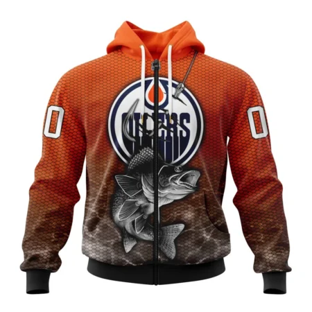 NHL Edmonton Oilers, Specialized Fishing Style,QTNHL 080524B3998