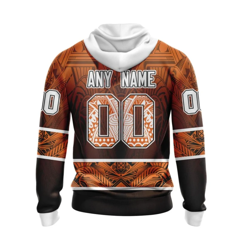 Edmonton Oilers, Specialized Native With Samoa Culture ,QTNHL Personalized Name And Number,080524B413