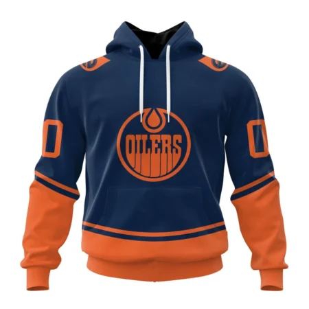 NHL Edmonton Oilers Special Two-Tone Design,QTNHL080524A461