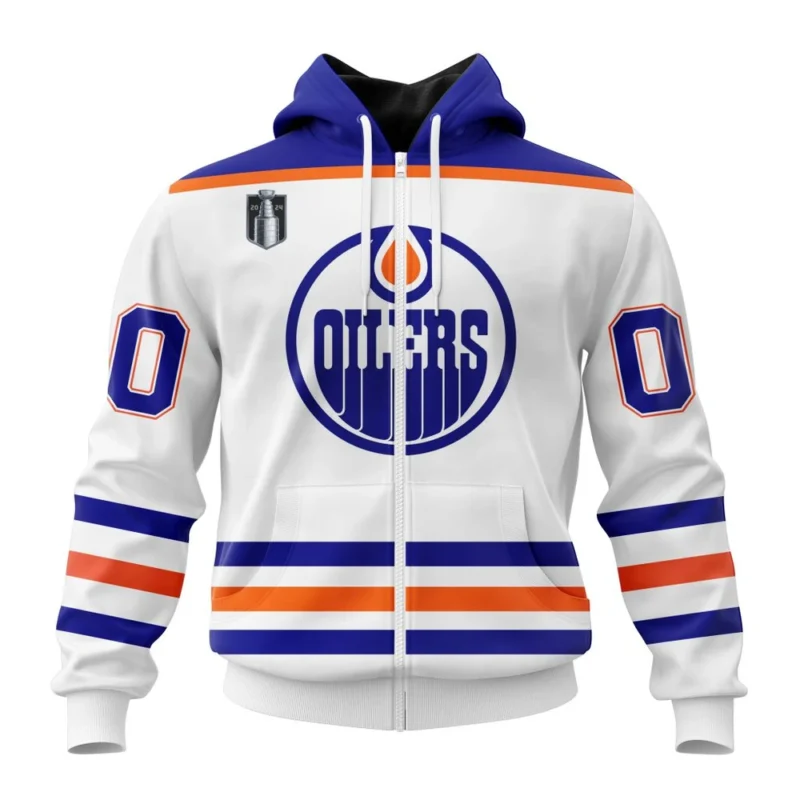 NHL Personalized Name And Number, Edmonton Oilers  Stanley Cup Final Away Kits,QTNHL Personalized Name And Number,080524B543