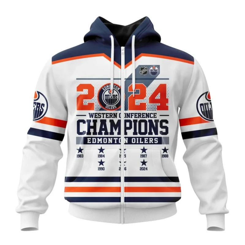 NHL Personalized Name And Number, Edmonton Oilers  Western Conference Champions,QTNHL Personalized Name And Number,080524B544