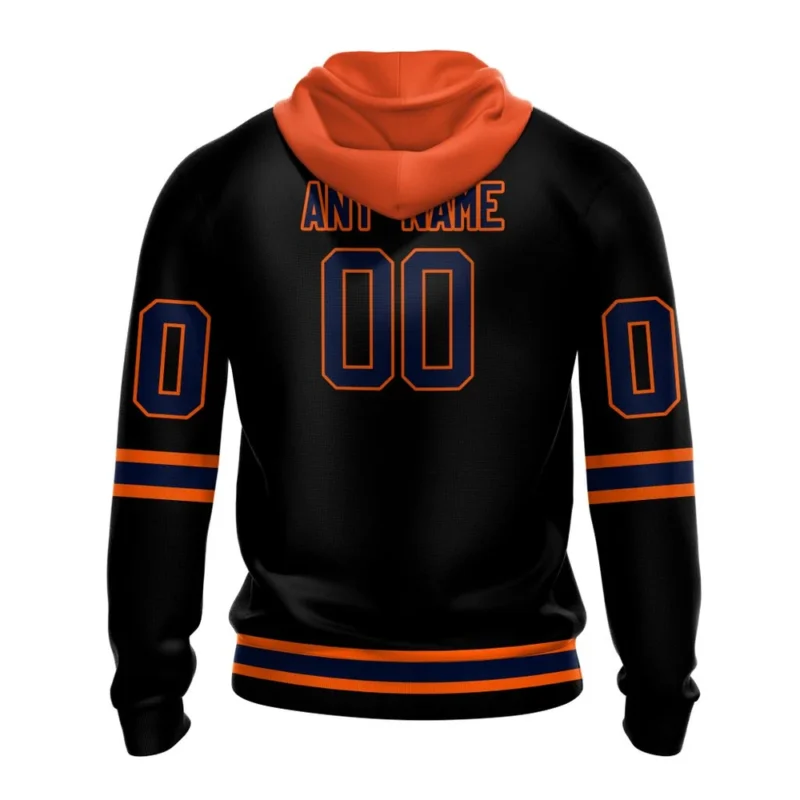 NHL Personalized Name And Number, Edmonton Oilers Special Blackout Design,QTNHL Personalized Name And Number,080524B603