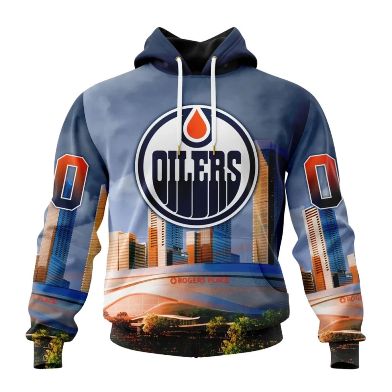 NHL Edmonton Oilers Special Design With Rogers Place,QTNHL080524A722