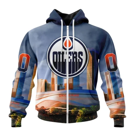 NHL Personalized Name And Number, Edmonton Oilers Special Design With Rogers Place,QTNHL Personalized Name And Number,080524B722