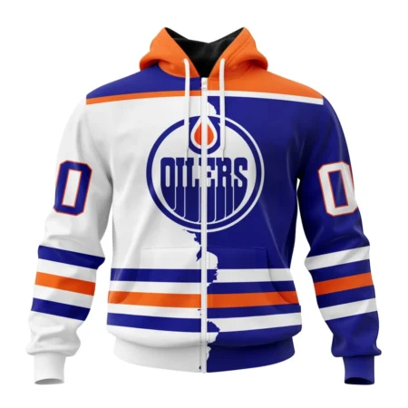 NHL Personalized Name And Number, Edmonton Oilers Personalize  Home Mix Away Kits,QTNHL Personalized Name And Number,080524B92