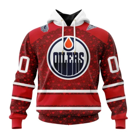 NHL Edmonton Oilers Special Gift For Valentines Day,QTNHL080524A998