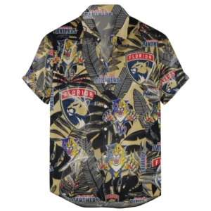 Florida Panthers  Vintage Style National Hockey League Hawaiian Shirt All Over Prints QTHW2310724A11