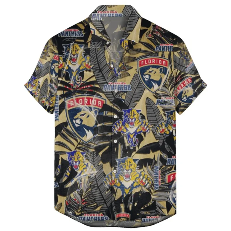 Florida Panthers  Vintage Style National Hockey League Hawaiian Shirt All Over Prints QTHW2310724A11