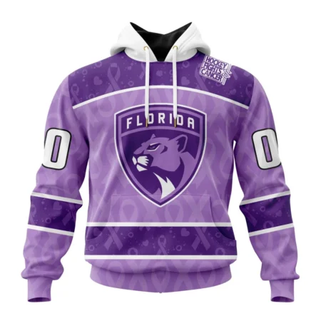 NHL Florida Panthers New Lavender Hockey Fight Cancer,QTNHL080524A1488