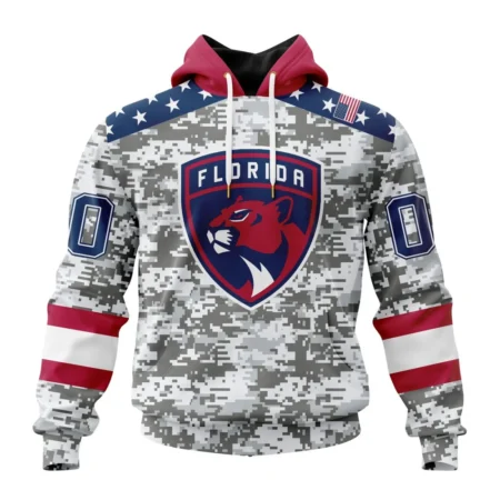 NHL Florida Panthers Special Camo Design For Veterans Day,QTNHL080524A1806