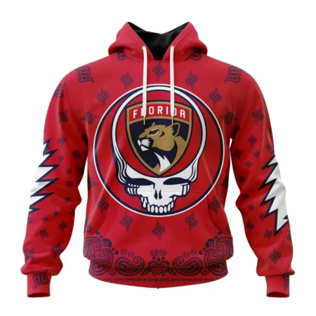 NHL Florida Panthers Special Grateful Dead Design,QTNHL080524A1913