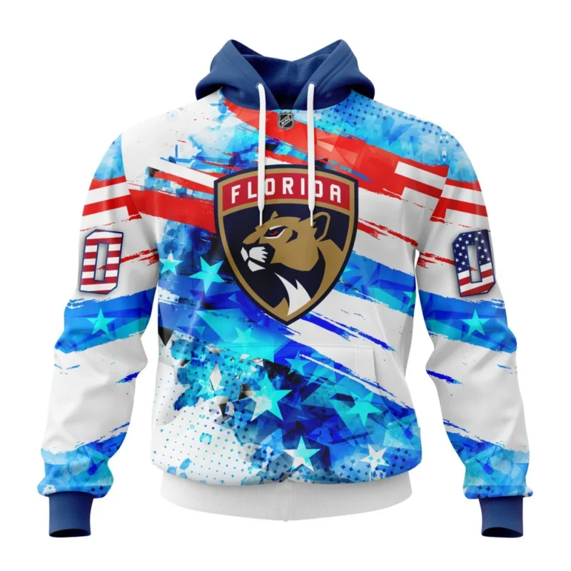 Florida Panthers, Special Concept For Independence Day,QTNHL080524A2136