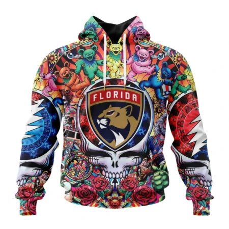 NHL Florida Panthers Special Grateful Dead Design,QTNHL080524A231