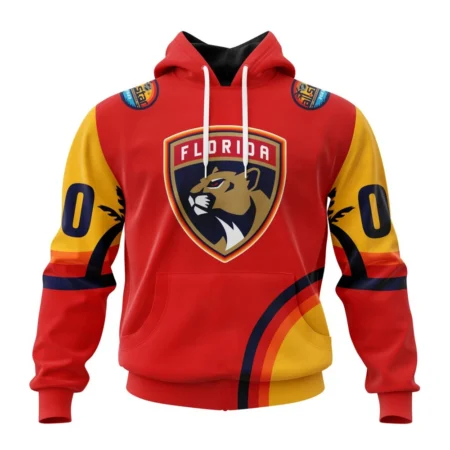 NHL Florida Panthers Special All-Star Game Design With Florida Sunset,QTNHL080524A2599