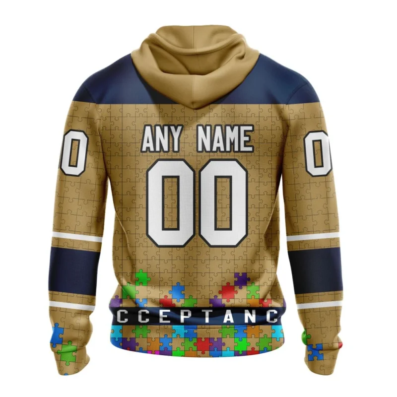 NHL Personalized Name And Number, Florida Panthers, Specialized Unisex Kits Hockey Fights Against Autism,QTNHL Personalized Name And Number,080524B2662