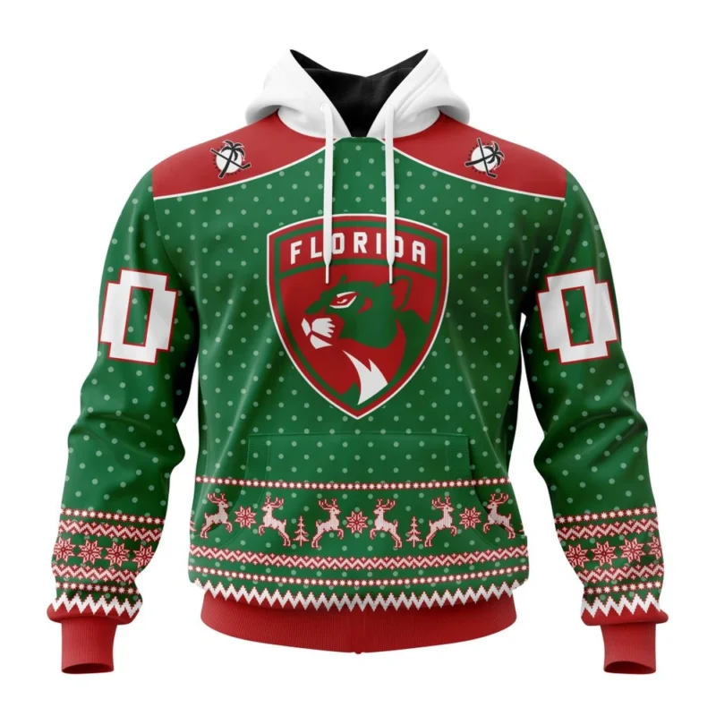 NHL Florida Panthers Special Christmas Apparel,QTNHL080524A3045