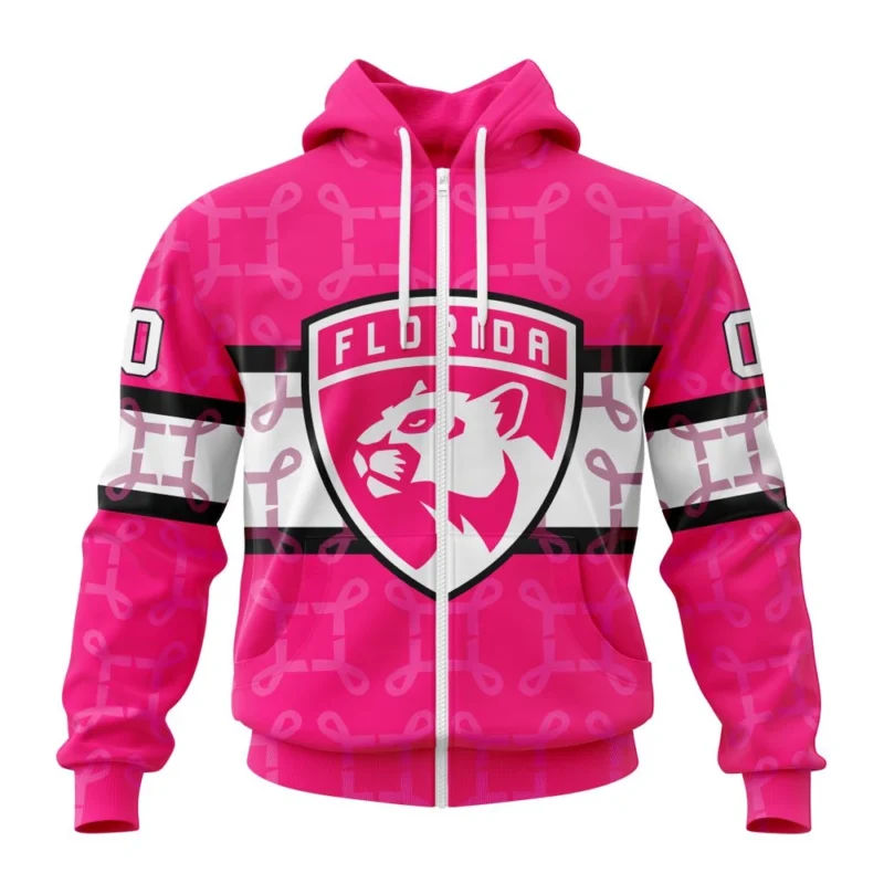 NHL Florida Panthers, Specialized Design I Pink I Can, In October We Wear Pink Breast Cancer,QTNHL 080524B3623