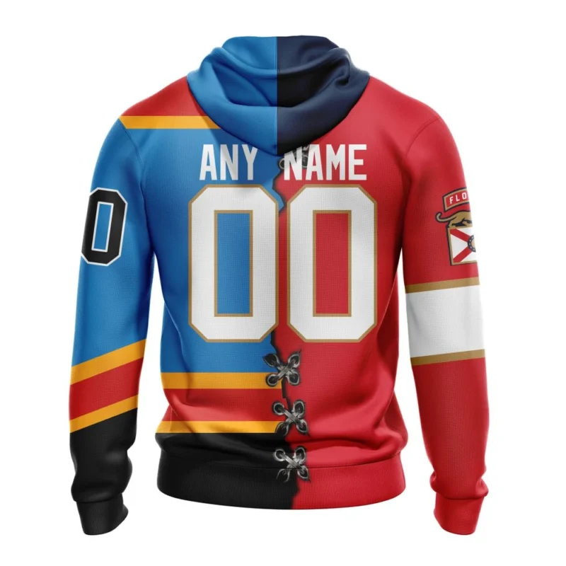 NHL Personalized Name And Number, Florida Panthers Special Home Mix Reverse Retro Personalized Kits,QTNHL Personalized Name And Number,080524B935