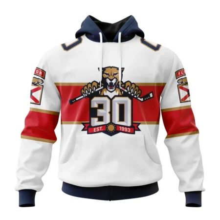 NHL Florida Panthers  Away With 30Th Anniversary Logo,QTNHL080524A96