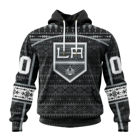 NHL Los Angeles Kings Special Design With Native Pattern,QTNHL080524A1298