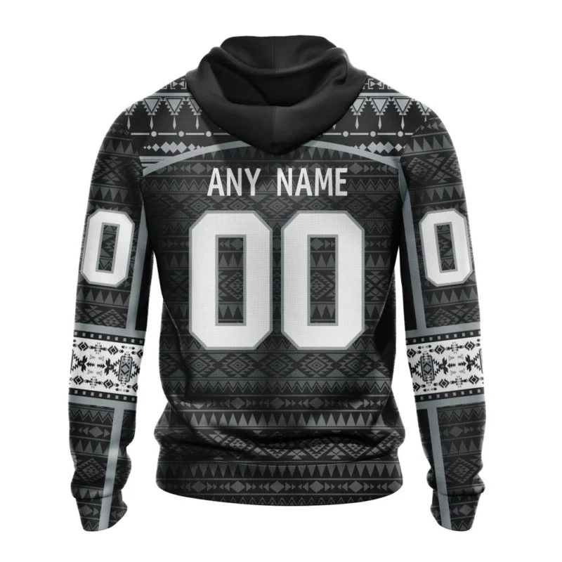 NHL Personalized Name And Number, Los Angeles Kings Special Design With Native Pattern,QTNHL Personalized Name And Number,080524B1298