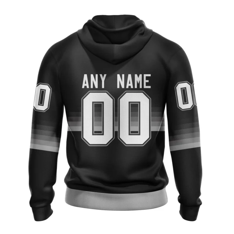 NHL Personalized Name And Number, Los Angeles Kings Special Black And Gradient Design,QTNHL Personalized Name And Number,080524B1410