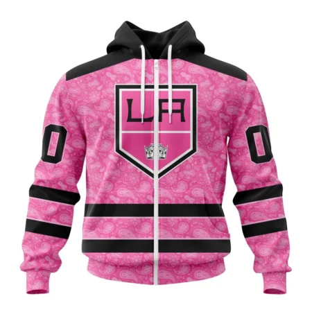 NHL Personalized Name And Number, Los Angeles Kings Special Pink Fight Breast Cancer,QTNHL Personalized Name And Number,080524B1643