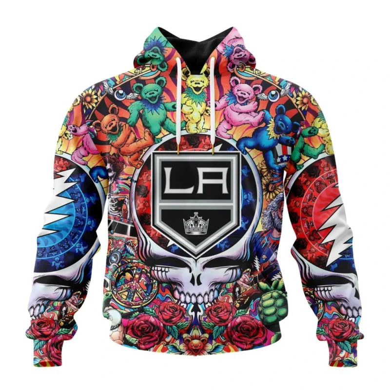 NHL Los Angeles Kings Special Grateful Dead Design,QTNHL080524A1891