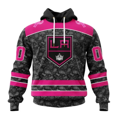 NHL Los Angeles Kings Special Pink In The Rink Fight Breast Cancer,QTNHL080524A2086