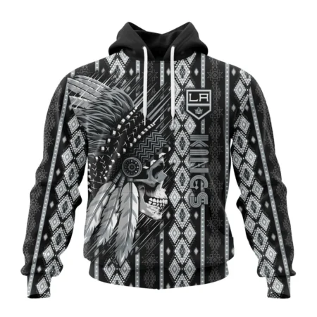 NHL Los Angeles Kings Special Skull Native Design,QTNHL080524A2115