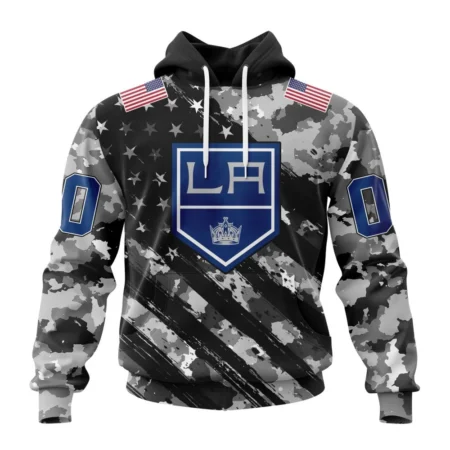 NHL Los Angeles Kings Special Camo Military Design,QTNHL080524A2178