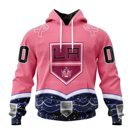 NHL Los Angeles Kings, Specialized Unisex For Hockey Fights Cancer,QTNHL080524A2828