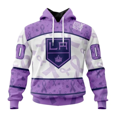 NHL Los Angeles Kings Special Lavender Fight Cancer,QTNHL080524A3106