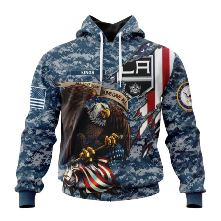 NHL Los Angeles Kings Honor Us Navy Veterans,QTNHL080524A3153