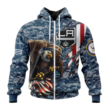 NHL Los Angeles Kings Honor Us Navy Veterans,QTNHL 080524B3153